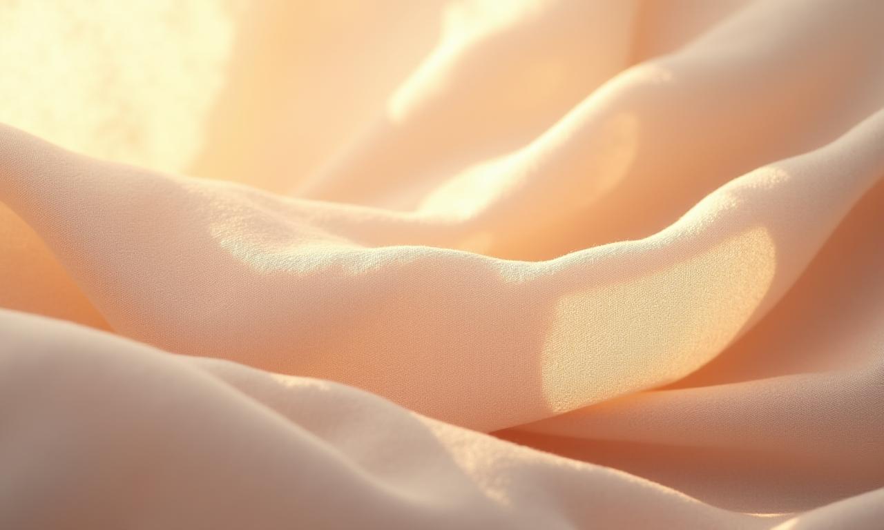 Luce che filtra attraverso un tessuto leggero